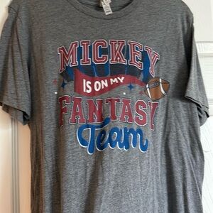 Mickey is on my fantasy team